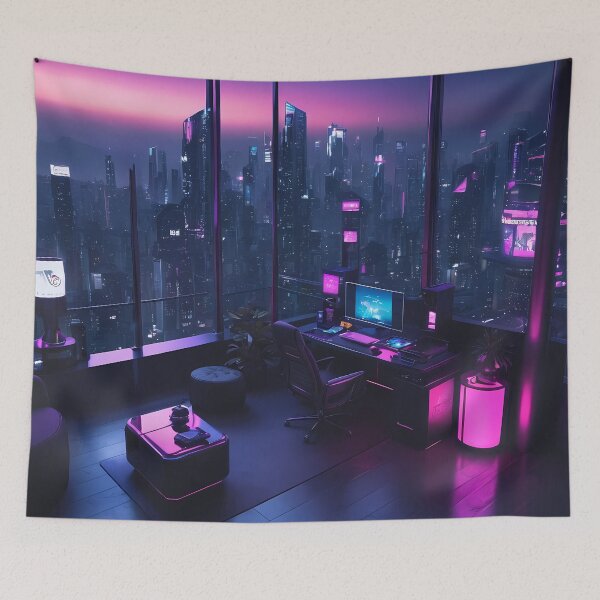 Item preview, Cyberpunk Penthouse City Design designed and sold by papi1998.