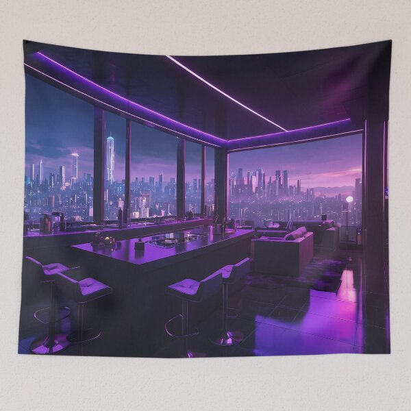 Item preview, Cyberpunk Penthouse City Design designed and sold by papi1998.
