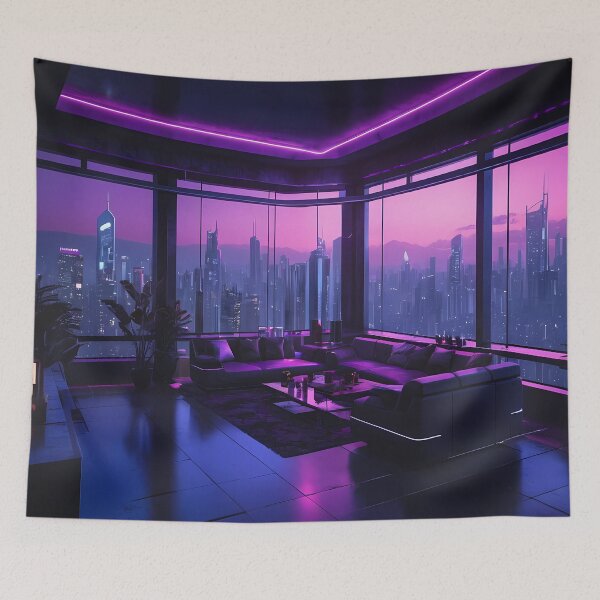 Item preview, Cyberpunk Penthouse City Design designed and sold by papi1998.