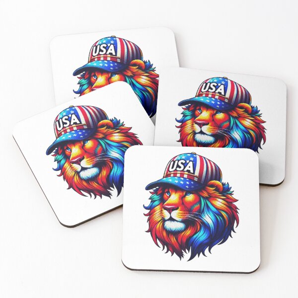 Item preview, Colorful Lion Trump Thanksgiving USA 2024 I'm Thankful Trump Won USA 2024 designed and sold by Creat-Des.