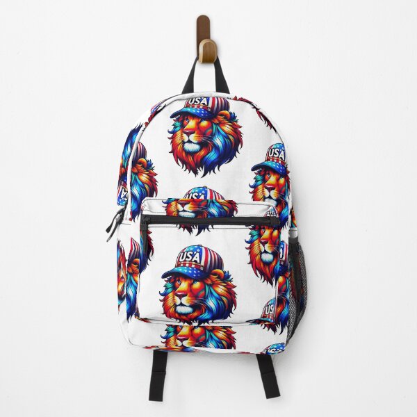 Item preview, Colorful Lion Trump Thanksgiving USA 2024 I'm Thankful Trump Won USA 2024 designed and sold by Creat-Des.