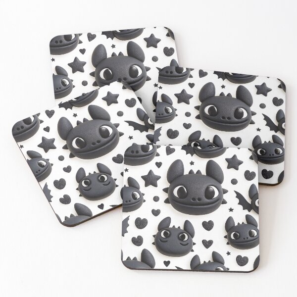 Item preview, Toothless Dragon Pattern designed and sold by graphic-genie.