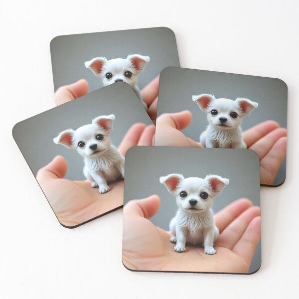 Item preview, Cute tiny dog in a hand designed and sold by Nomad-Maynard.