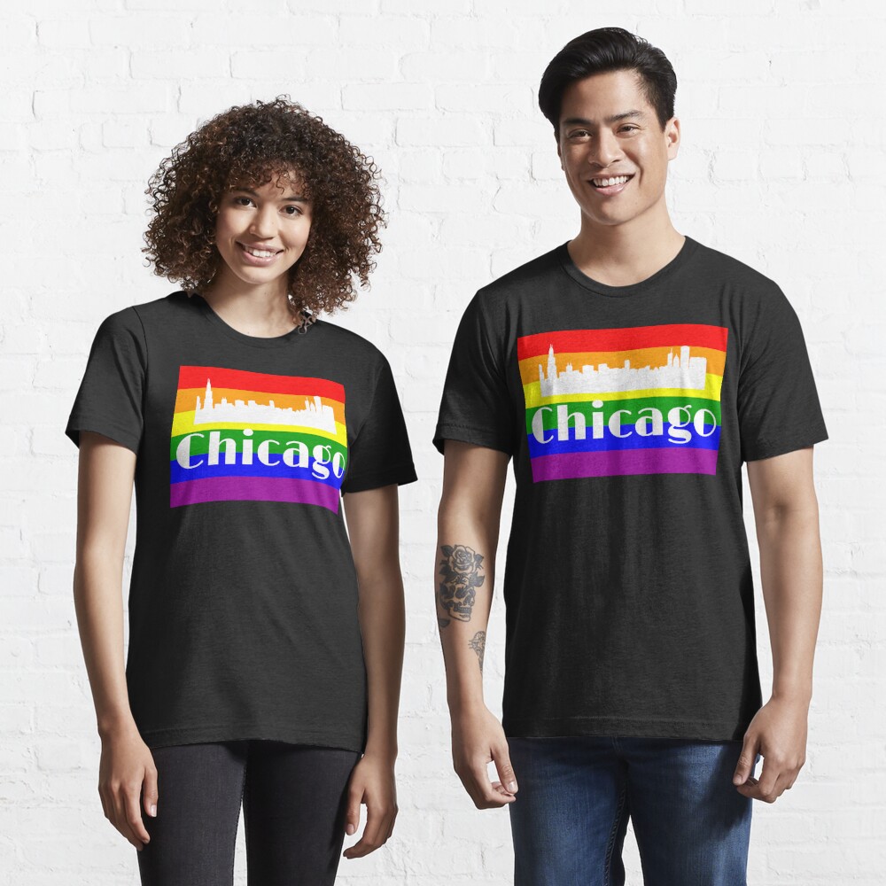 Team LGBT Soccer Fan Jersey Pride Rainbow Flag T-Shirt