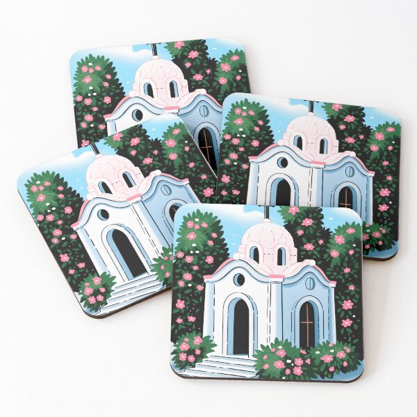 Item preview, Church with flowers designed and sold by xiao xuans.