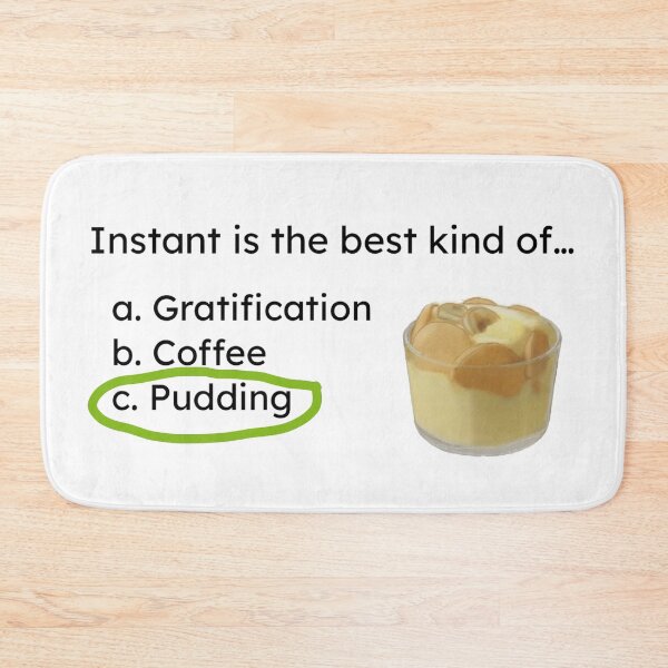 Item preview, Pudding designed and sold by FunandWhimsy.