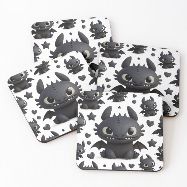 Item preview, Toothless Dragon Pattern designed and sold by graphic-genie.