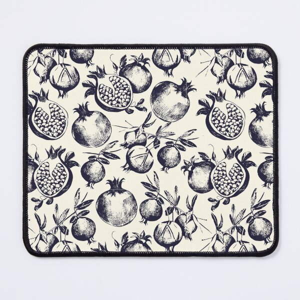 Item preview, Black and white vintage pomegranate print  designed and sold by Anisha  Vaz.