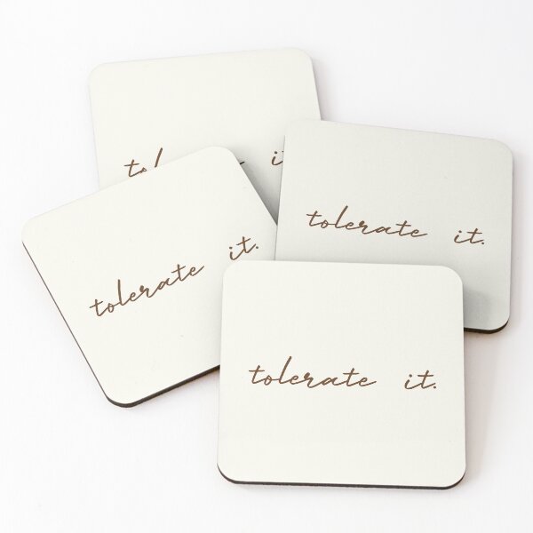 Item preview, Tolerate it designed and sold by sheelatewatia.