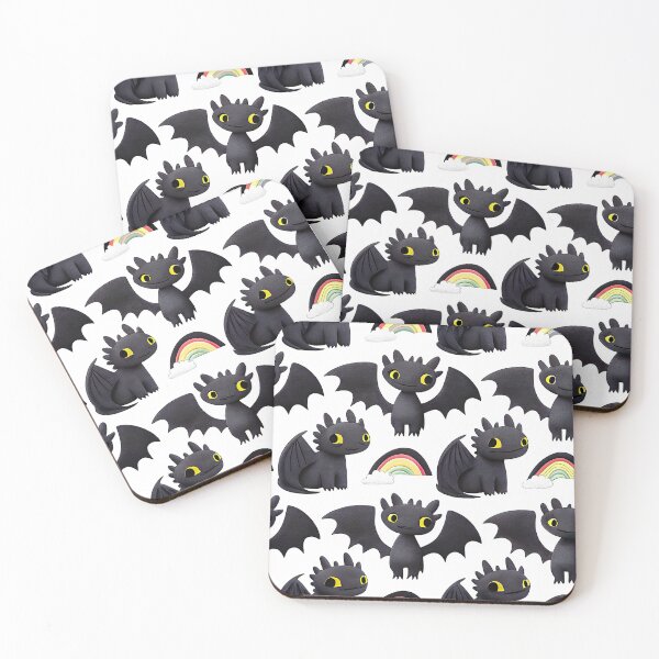 Item preview, Toothless Dragon Pattern, Rainbow Pattern designed and sold by graphic-genie.