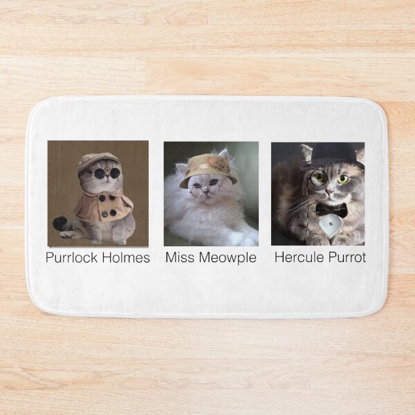 Item preview, Kitty Detectives designed and sold by FunandWhimsy.