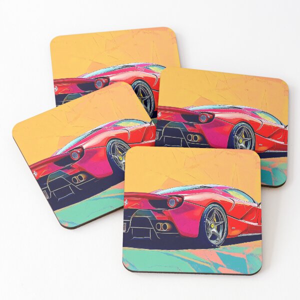 Item preview, Red Ferrari LaFerrari II designed and sold by AutoPopStudio.