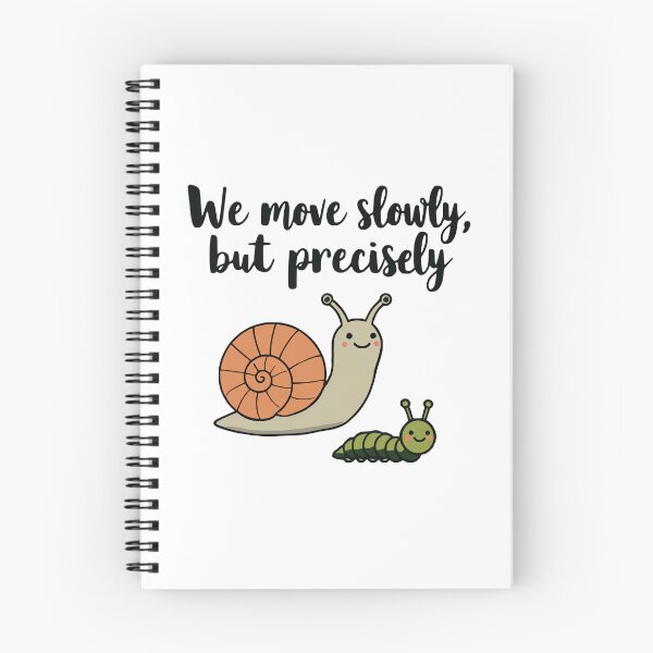 Item preview, Snail and Caterpillar: We Move Slowly but Precisely designed and sold by 2Blue-Dots.