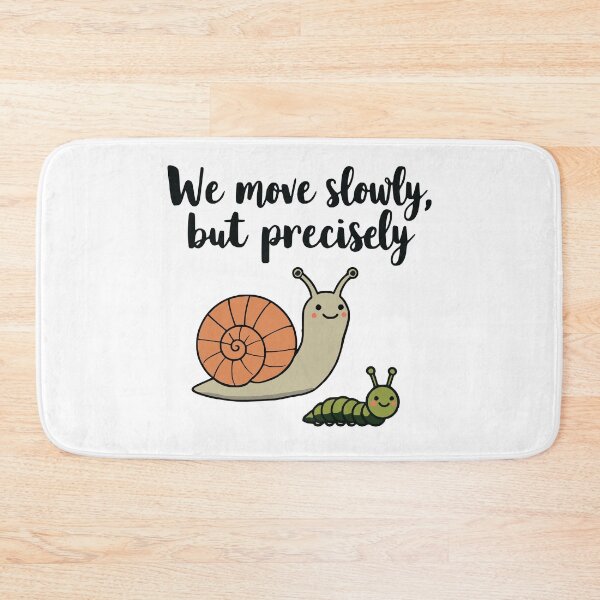 Item preview, Snail and Caterpillar: We Move Slowly but Precisely designed and sold by 2Blue-Dots.