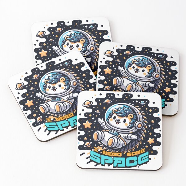 Item preview, I need some space : Hedgehog Astronaut designed and sold by Eksama Design.