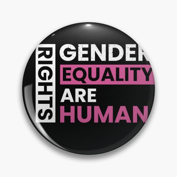 Item preview, Gender Equality Are Human Rights - Empowering Typography - T Shirt Design and Sticker Design designed and sold by CreativeTomb.