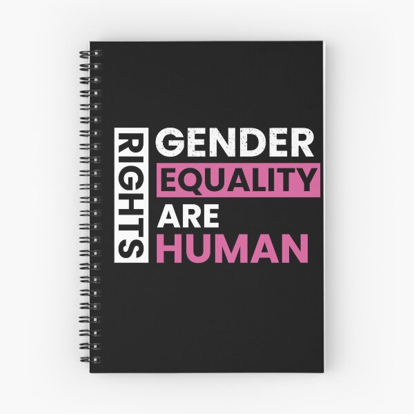 Item preview, Gender Equality Are Human Rights - Empowering Typography - T Shirt Design and Sticker Design designed and sold by CreativeTomb.