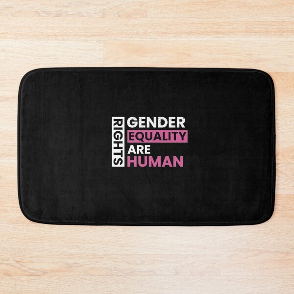 Item preview, Gender Equality Are Human Rights - Empowering Typography - T Shirt Design and Sticker Design designed and sold by CreativeTomb.