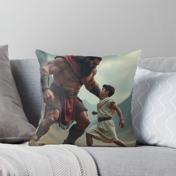 Item preview, David and Goliath, Bible, Book of Samuel, King David, Anime, Manga, Bible Stories, designed and sold by tshirtart2024.