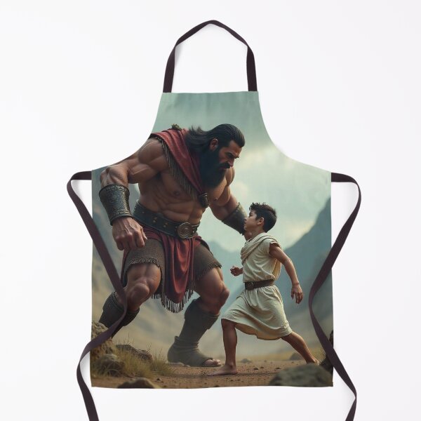 Item preview, David and Goliath, Bible, Book of Samuel, King David, Anime, Manga, Bible Stories, designed and sold by tshirtart2024.