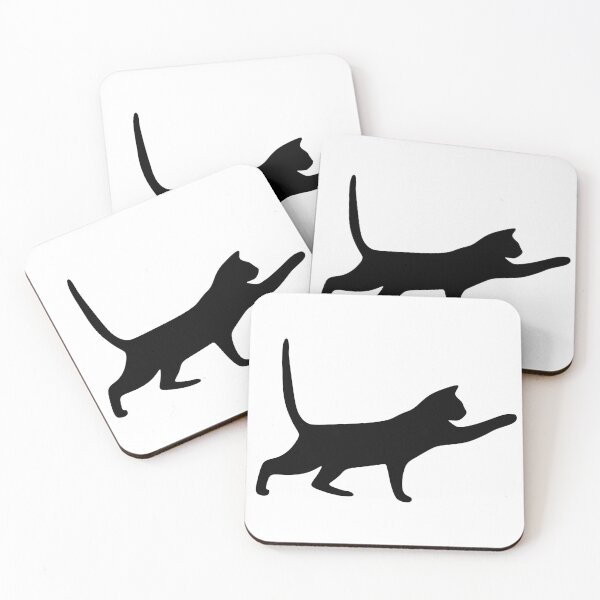 Item preview, Mystique of the Feline: An Elegant Cat Silhouette, Unique designed and sold by villacreativa.