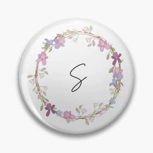 Item preview, Initial S wreath designed and sold by Zah-Doodles.