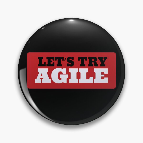 Item preview, Let’s Try Agile: Dev Humor Edition designed and sold by GeekSide Gear.