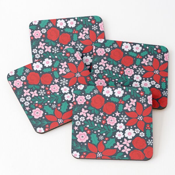 Item preview, Holiday Cheer Floral designed and sold by robyriker.