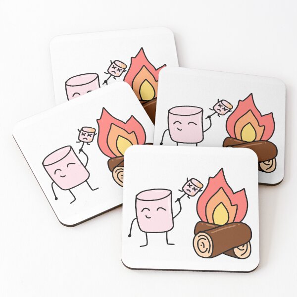Item preview, 2nd marshmallow roasting a lil marshmallow  designed and sold by Colours  And Joy.