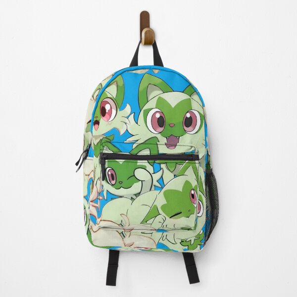 Sprigatito Pokemon newest Scene Drawstring backpack - Fanart