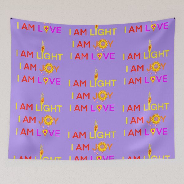 Item preview, I am LIGHT I am JOY I am LOVE designed and sold by MonicaArtist.