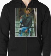 Lil Skies creepin Zipped Hoodie