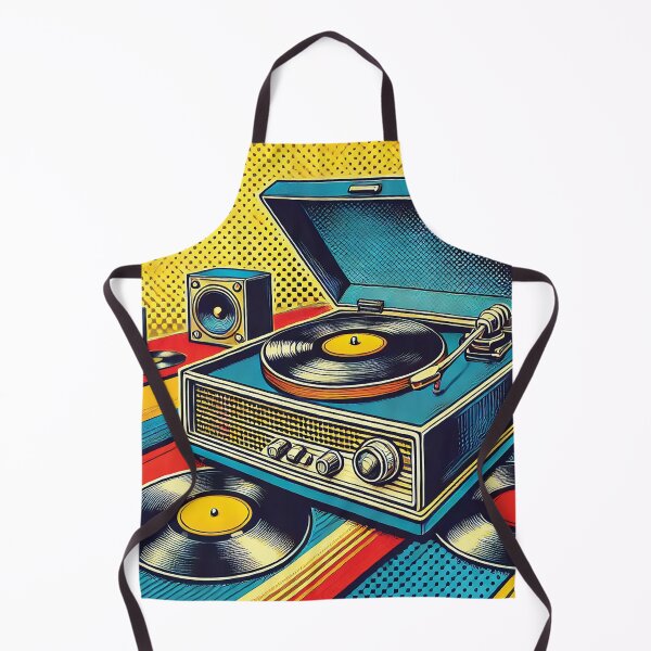 Item preview, Retro-styled record player designed and sold by Random Designs.