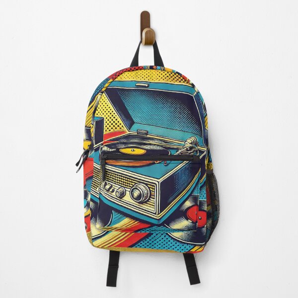 Item preview, Retro-styled record player designed and sold by Random Designs.