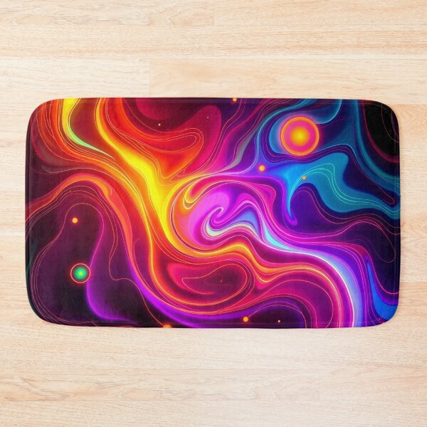 Item preview, Neon Abstract Pattern #34 designed and sold by Kaleidoscope Print.