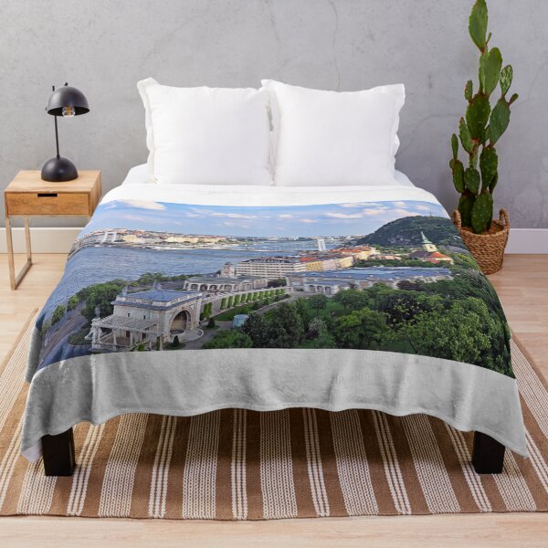 Item preview, Gellert hill and Elisabeth bridge cityscape in Budapest,Hungary designed and sold by goceris.