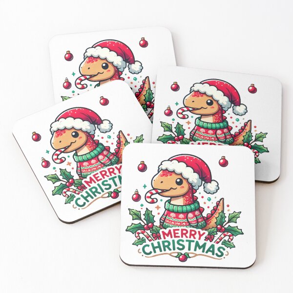 Item preview, Christmas dino merry christmas designed and sold by bukajart.