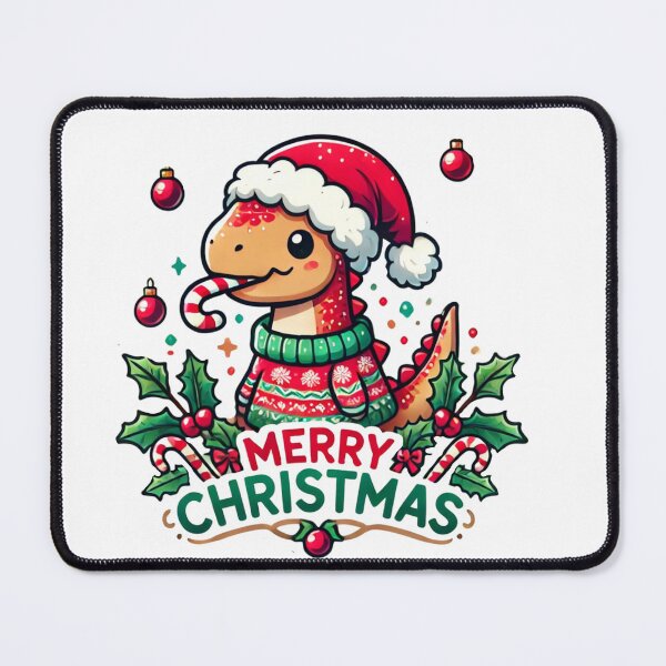 Item preview, Christmas dino merry christmas designed and sold by bukajart.