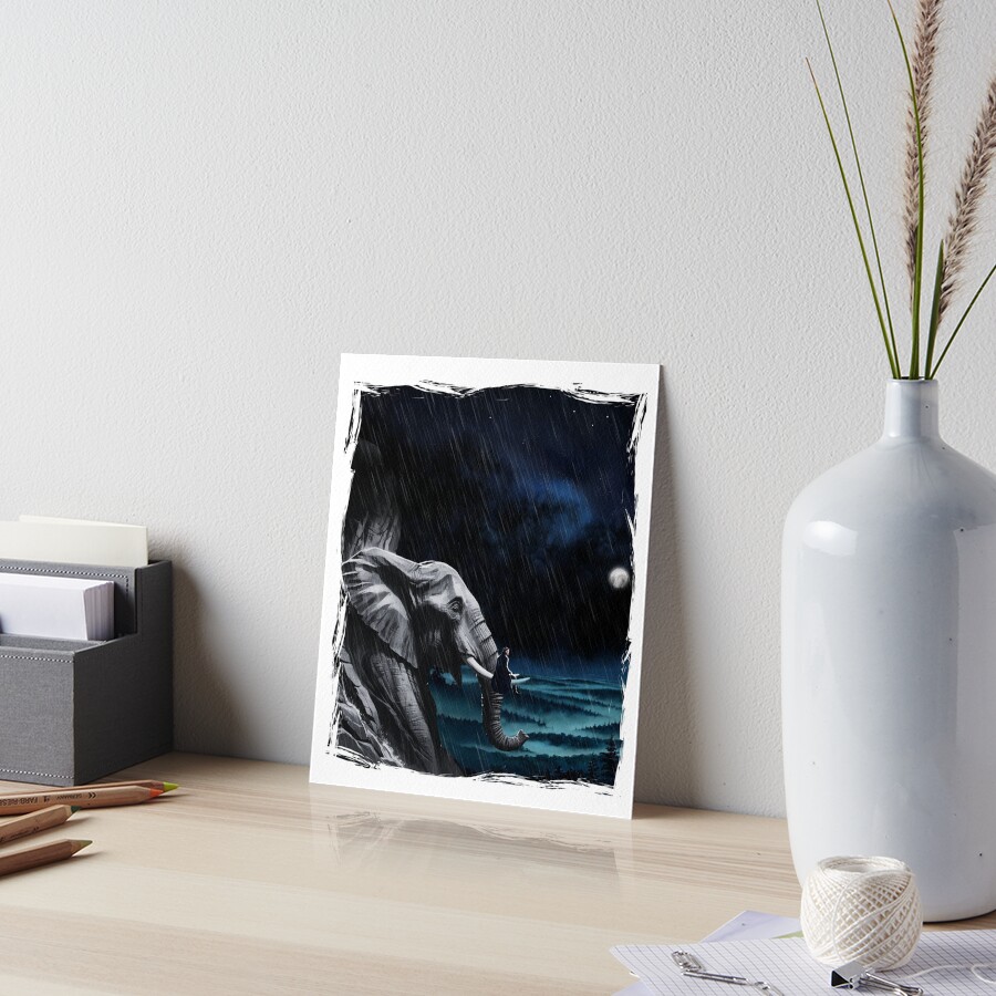 Item preview, Art Board Print designed and sold by Inkception.
