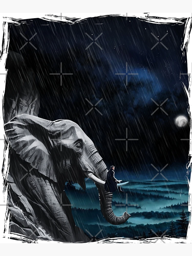 Thumbnail 3 of 3, Art Print, Midnight Storm designed and sold by Nacho Average Designs.