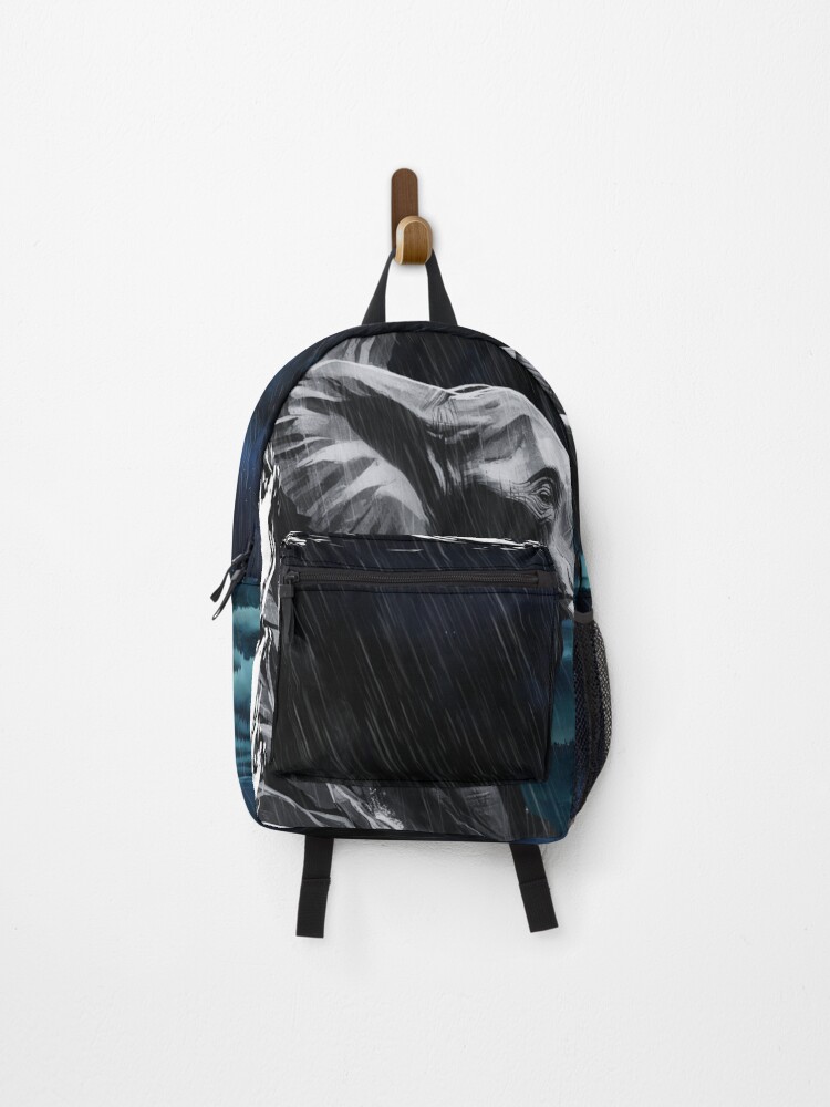 Thumbnail 1 of 3, Backpack, Midnight Storm designed and sold by Inkception.