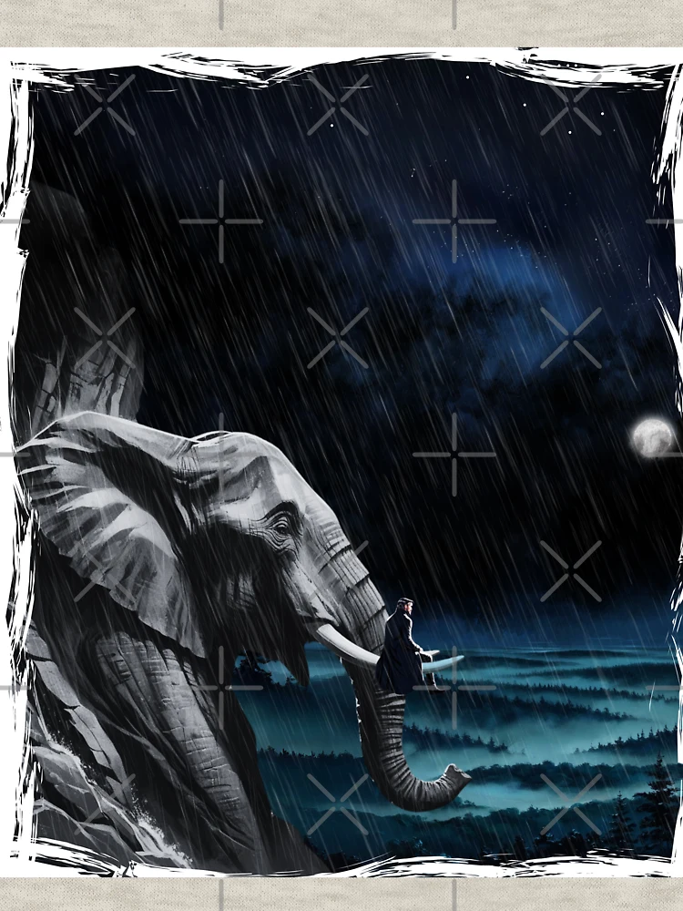 Thumbnail 6 of 6, Zipped Hoodie, Midnight Storm designed and sold by Nacho Average Designs.