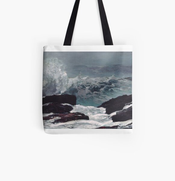 Maine Coast All Over Print Tote Bag