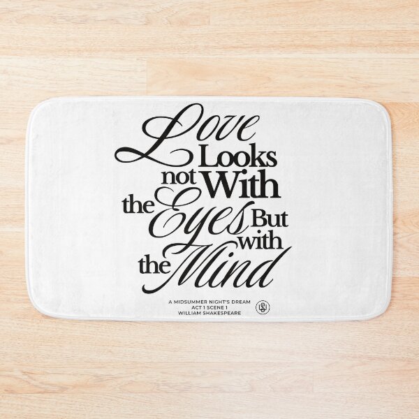 Item preview, Love Looks not with the eyes, but with the mind designed and sold by Rhu Creations.