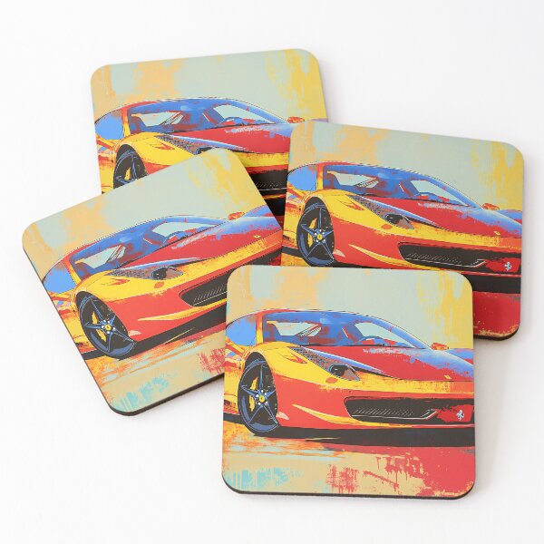 Item preview, Red Ferrari 458 Italia III designed and sold by AutoPopStudio.