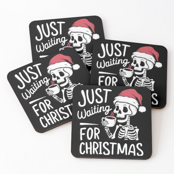 Item preview, Just Waiting for Christmas’ designed and sold by elgazzarstore.