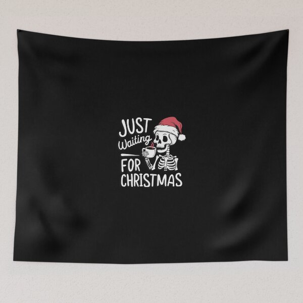 Item preview, Just Waiting for Christmas’ designed and sold by elgazzarstore.