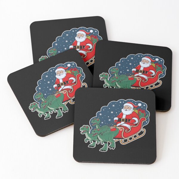Item preview, Santa Claus and Dinosaurs designed and sold by Ambient Mind Design.