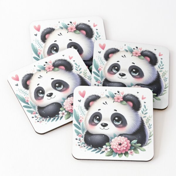 Item preview, sweet baby panda love designed and sold by nicnacc.