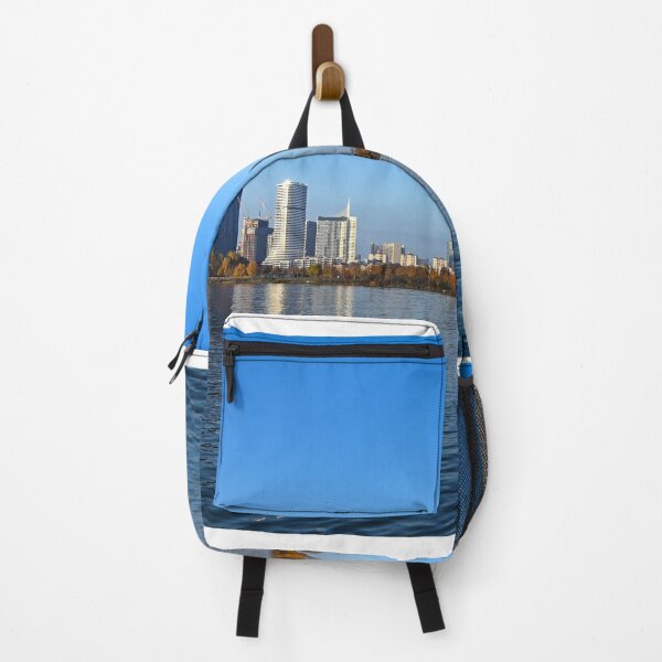 Item preview, Vienna and blue Donau river, autumn season landscape,Austria designed and sold by goceris.